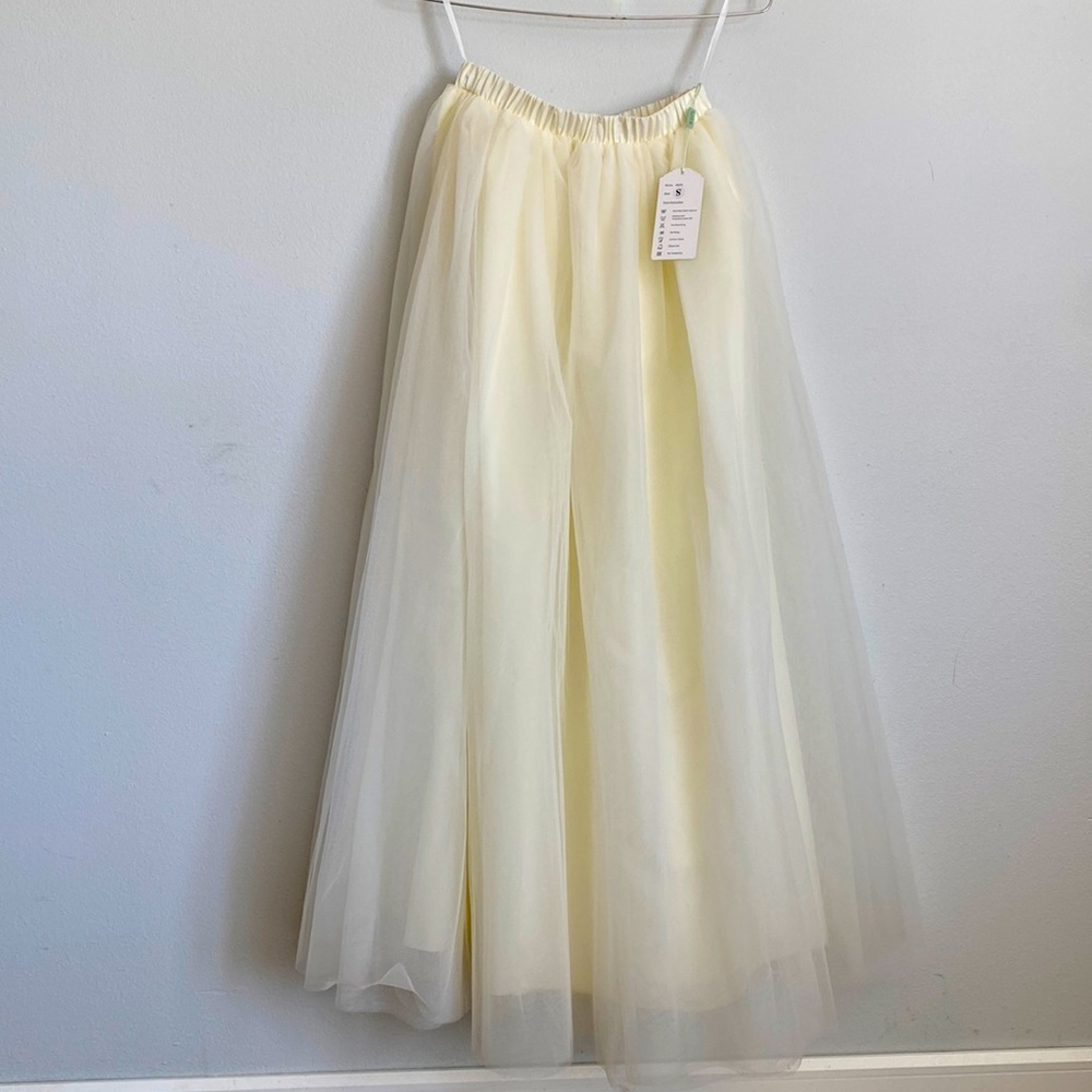 WDPL WOMEN'S LONG MAXI TULLE SKIRT
